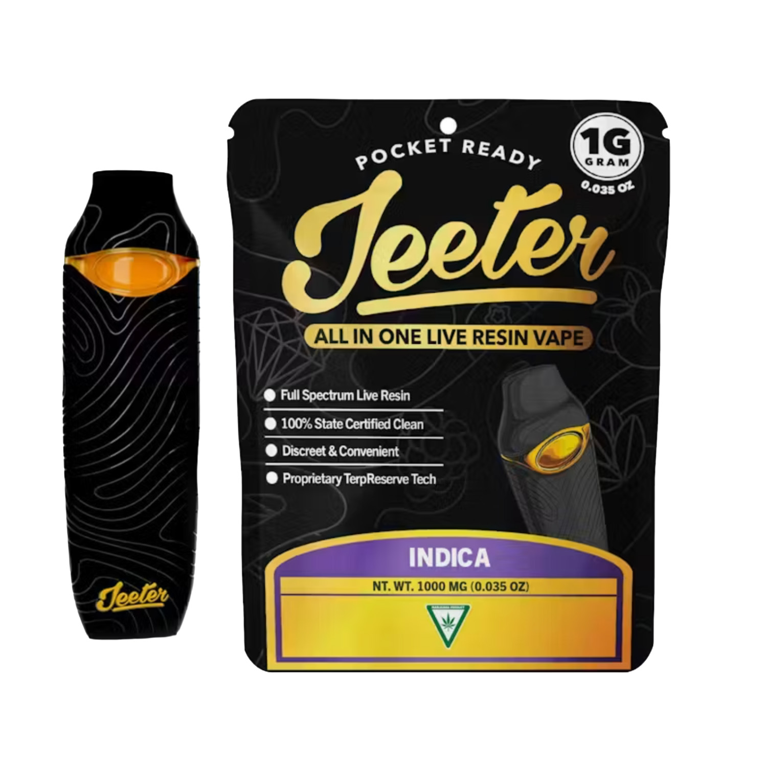 Jeeter | 1g Live Resin AIO Vape | Pink Sunset
