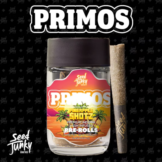 Gello Shotz Infused .6X5 Bubble Hash Pre Roll Pack
