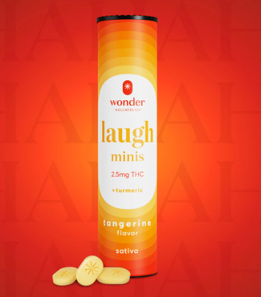 Laugh Tangerine Mints 40pk Thc