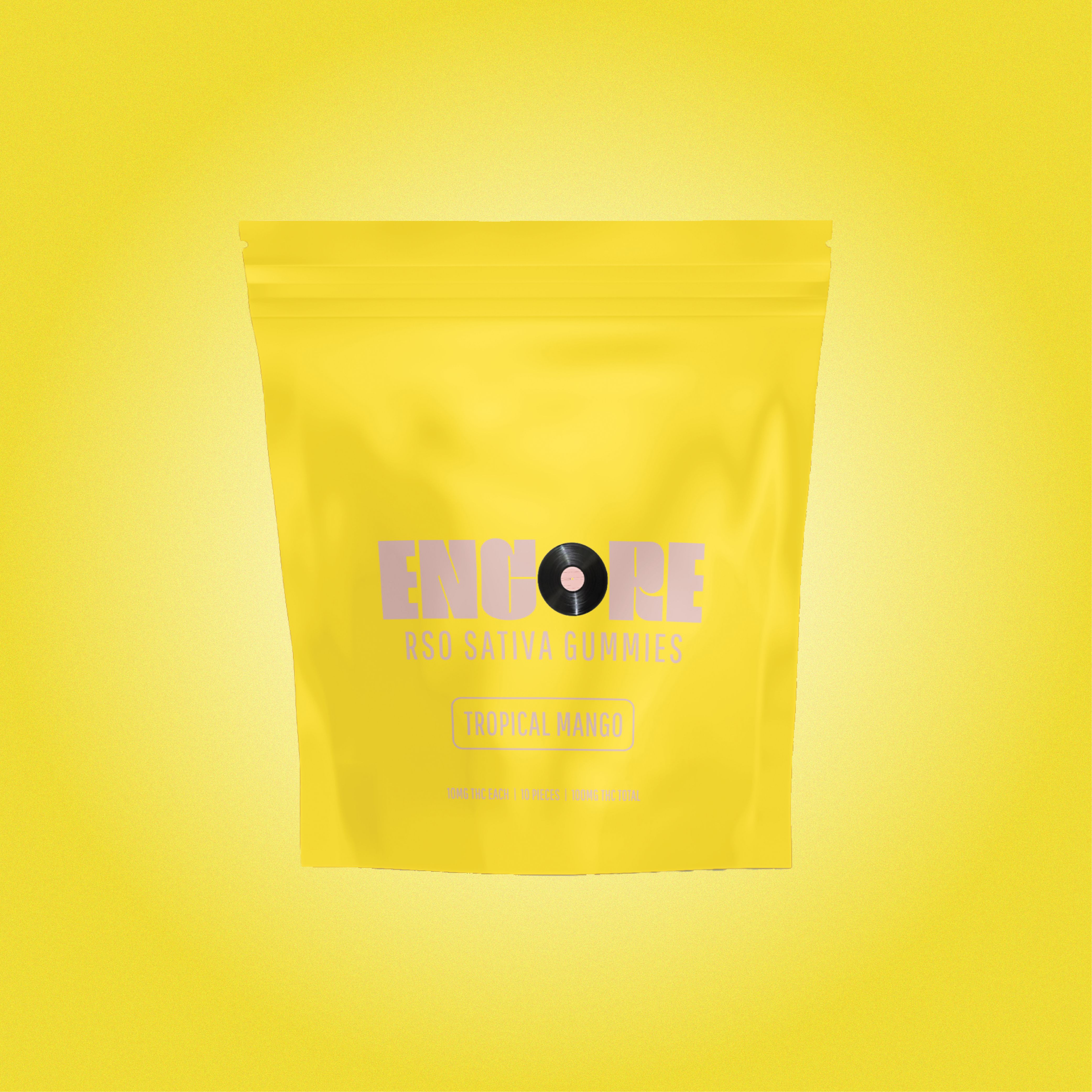 Encore Tropical Mango Sativa RSO Gummies