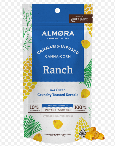 Almora Farms - Ranch Canna-Corn (h) - Toasted Kernels - 100mg