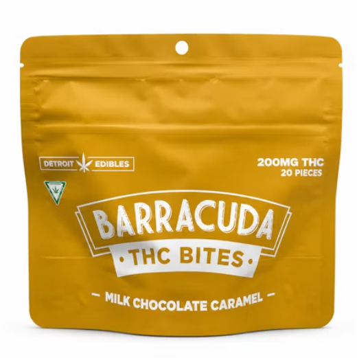 Edible | Caramel Milk Chocolate | 200mg | Barracuda Bites