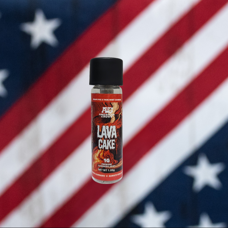 American Grown - Pre-roll Straight 1g - Lava Cake
