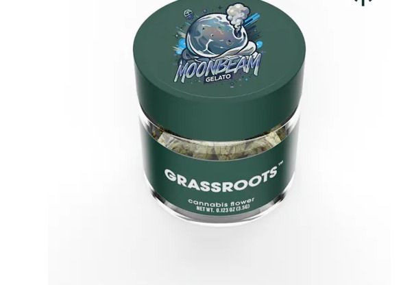 Grassroots - Dark Heart Moonbeam Gelato - 3.5g