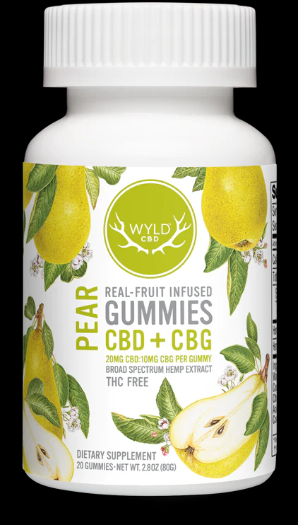 Pear | Gummies | 400mg 2:1 CBG:CBD