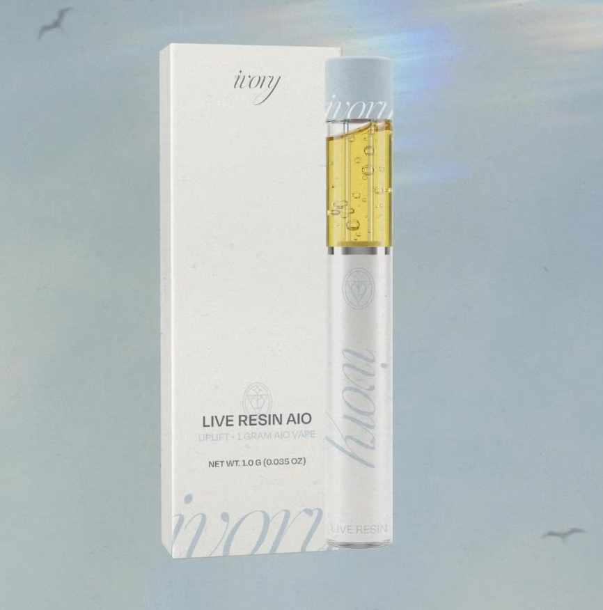 Ivory | Velvet Smoke | Live Resin 1g AIO