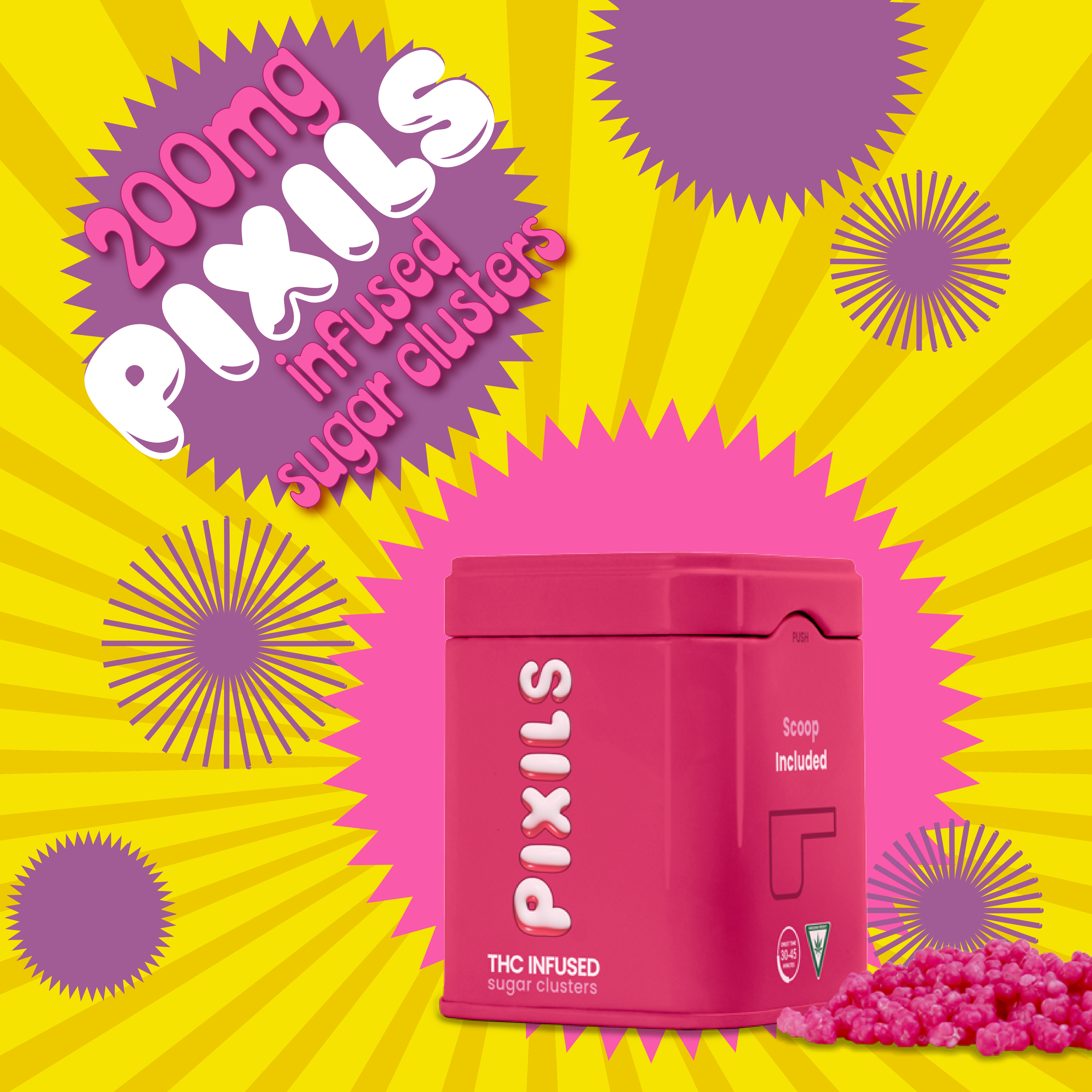 Pixils - Cherry - 200mg