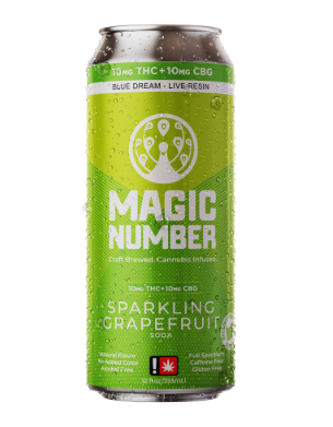 Magic Number: Sparkling Grapefruit Soda