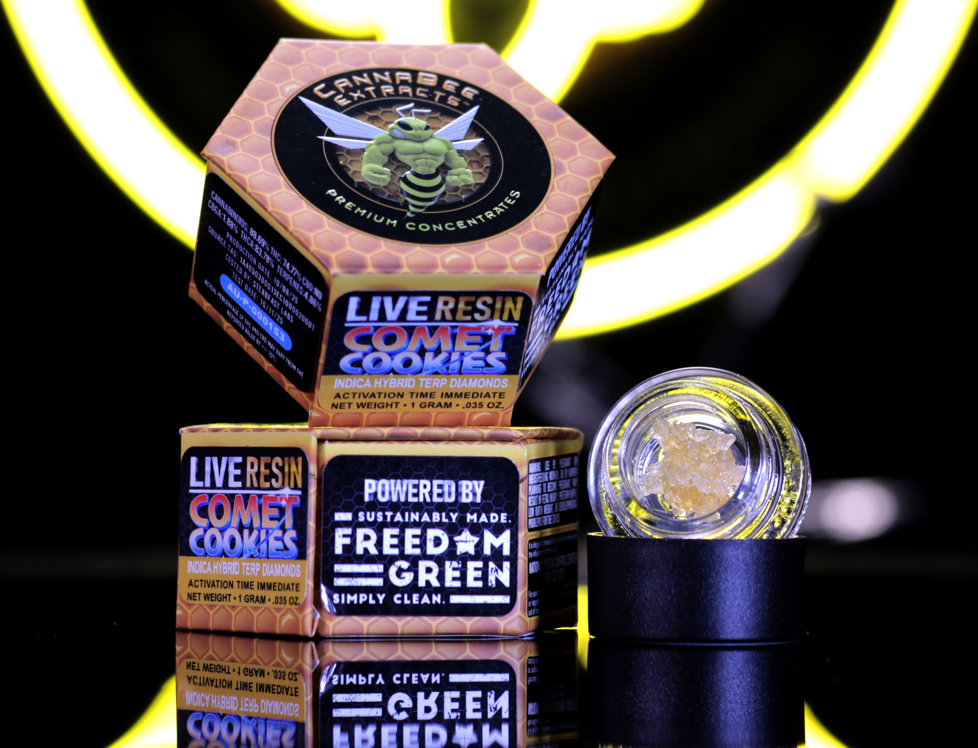 Comet Cookies | Live Resin Terp Diamonds | 1g | Indica