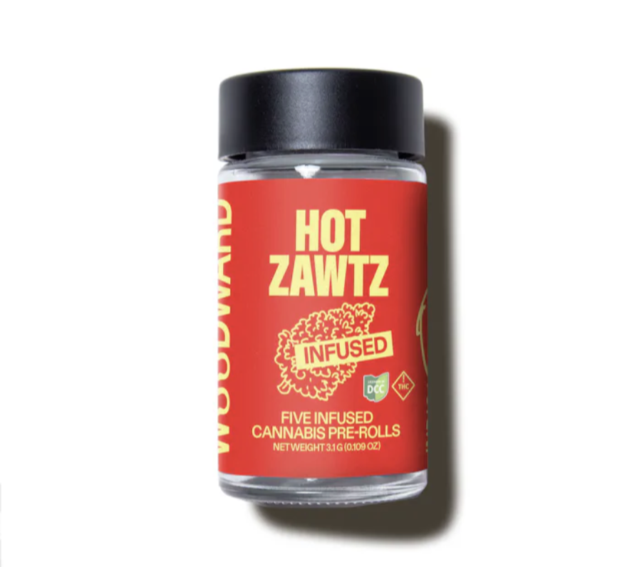 Woodward | Hot Zawtz (SSU) Infused Pre-Roll .5g | 5pack | Hybrid