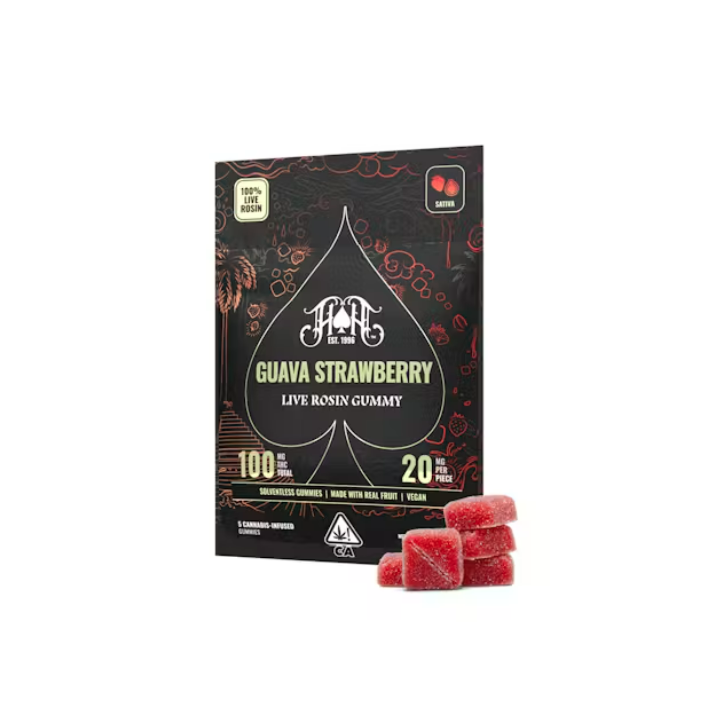 Guava Strawberry Live Rosin Gummy HH