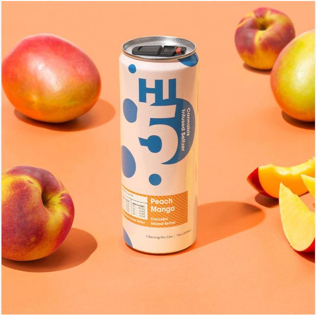 Seltzer | Peach Mango | 5mg per can | 4pk