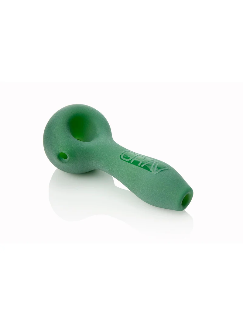 SandBlasted Spoon Green