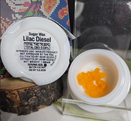 Sugar Wax - - Lilac Diesel -S