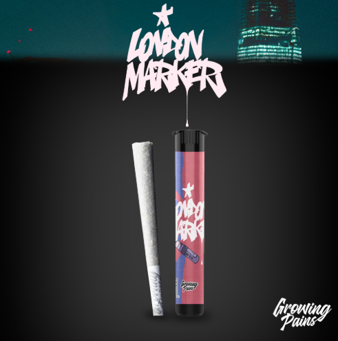 Growing Pains - London Marker - 1g Preroll