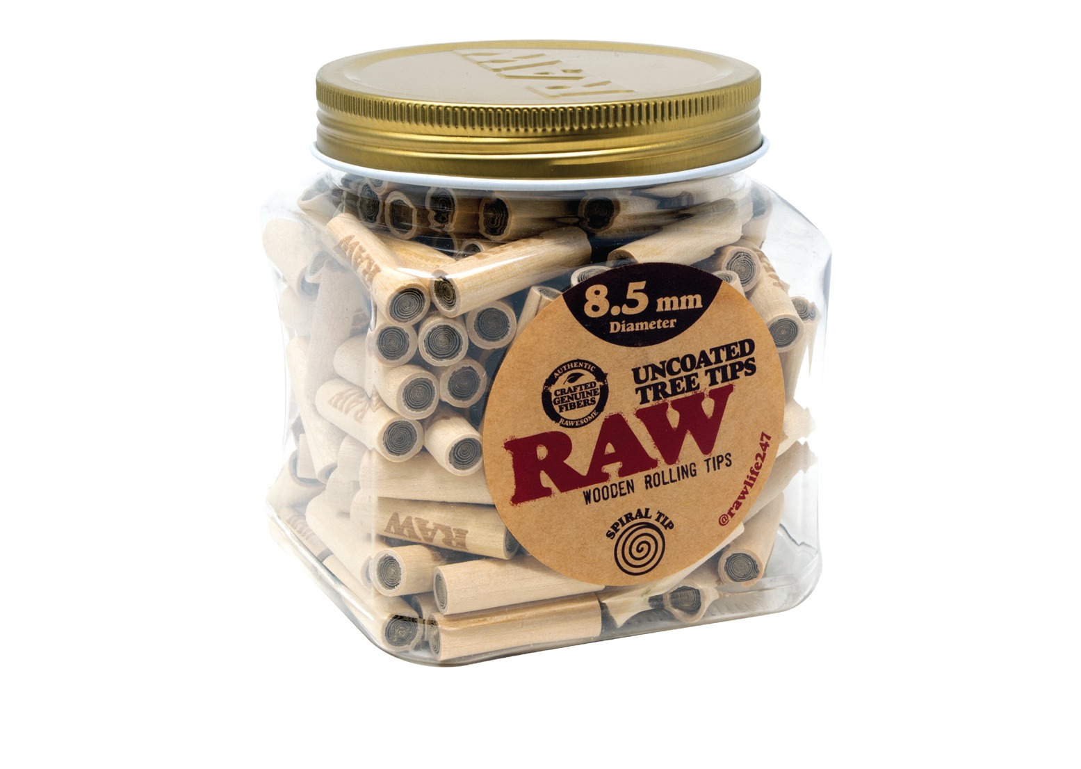 Uncoated Tree Tips | 8.5mm | 200pk