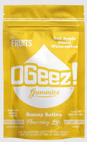 OGeez! The Fruits Sunny Sativa Gummies [10pk]