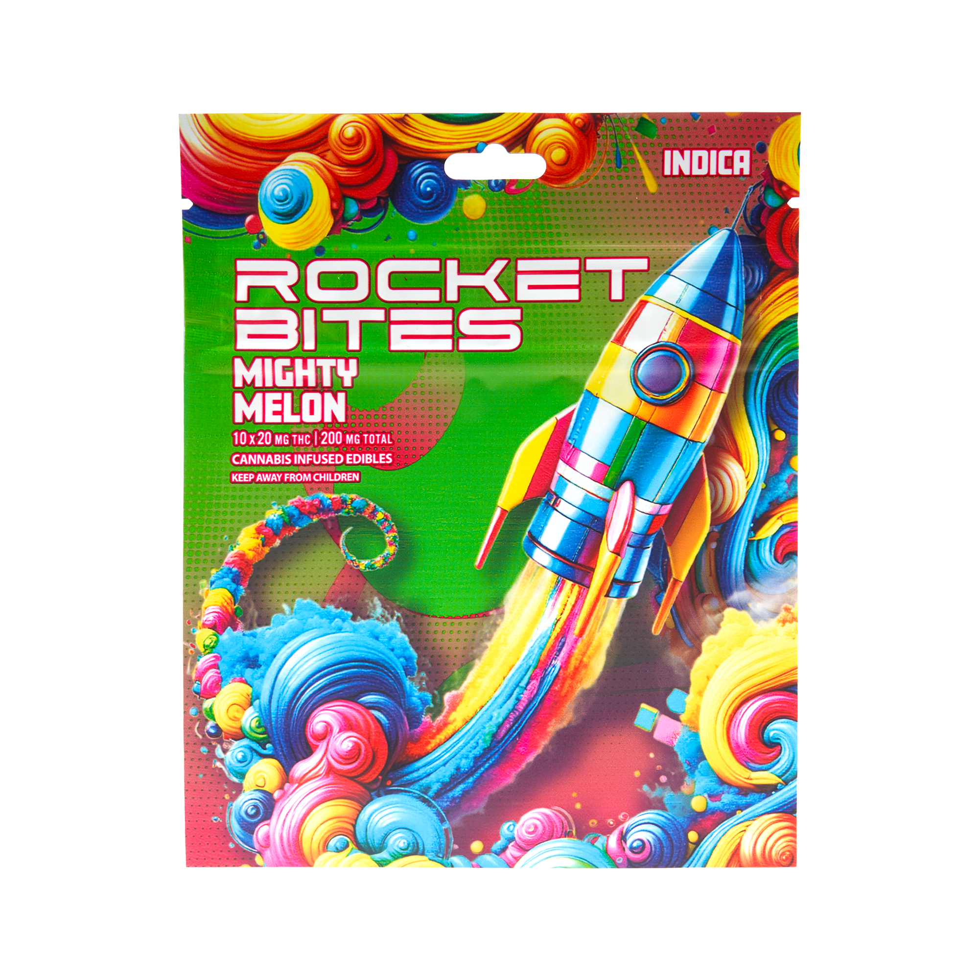 Bites Mighty Melon Gummies (10 x 20mg) 200mg