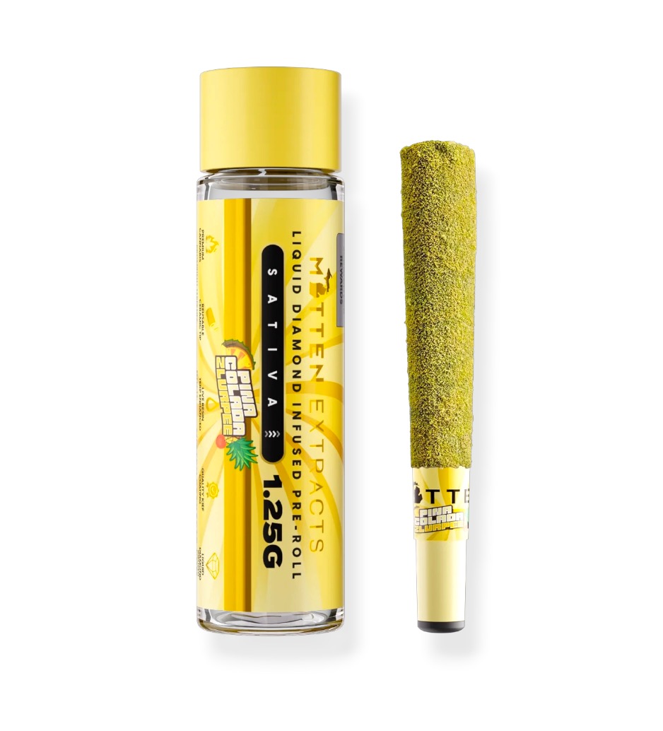 Mitten Extracts - 1.25g Infused Preroll - Pina Colada Zlurpee