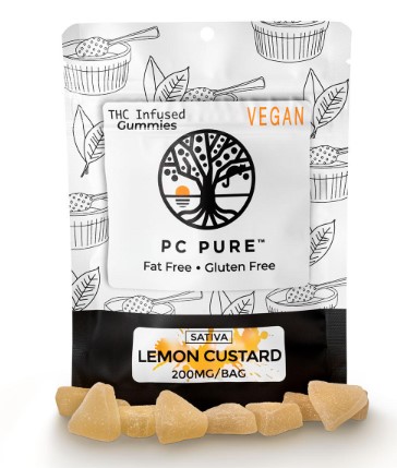 Lemon Custard (20mg x 10) 200mg Gummies