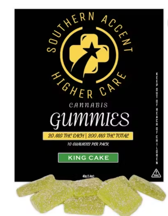 200 mg | King Cake Distillate Gummies