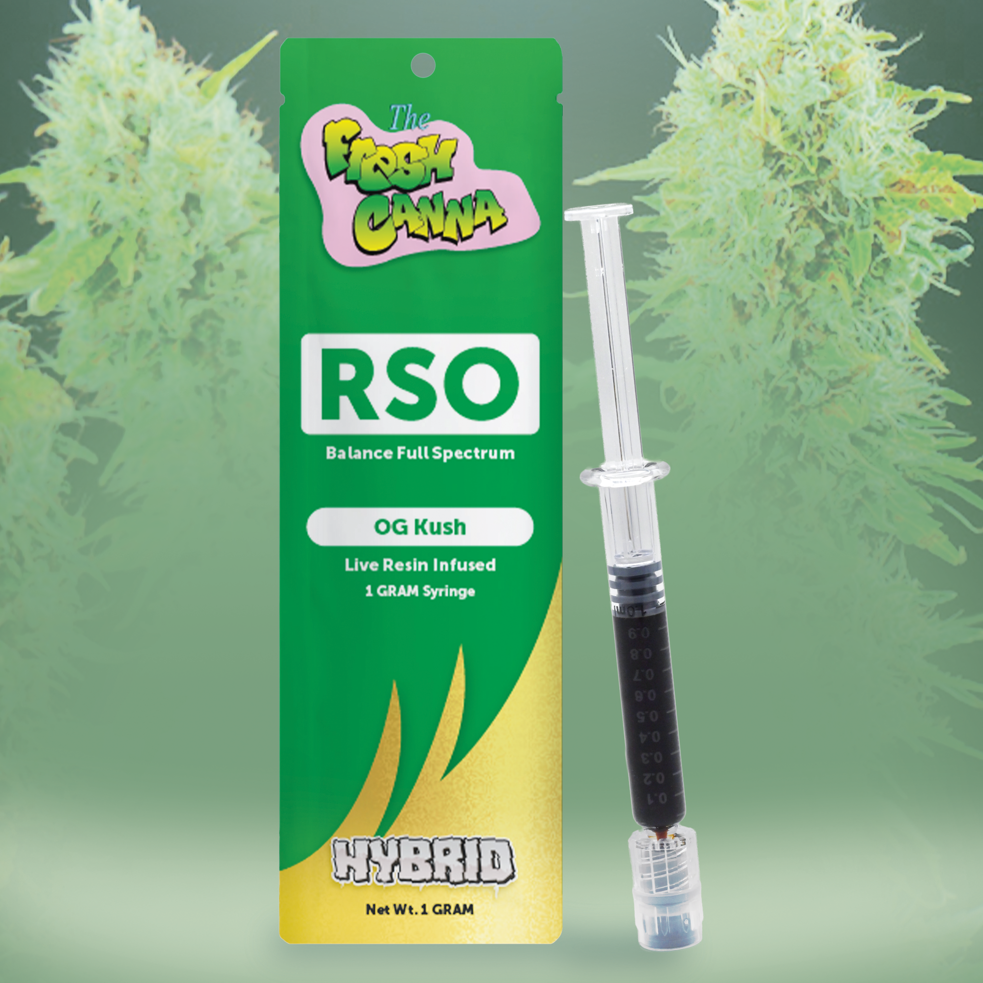 Fresh Canna Live Resin Infused RSO | OG Kush