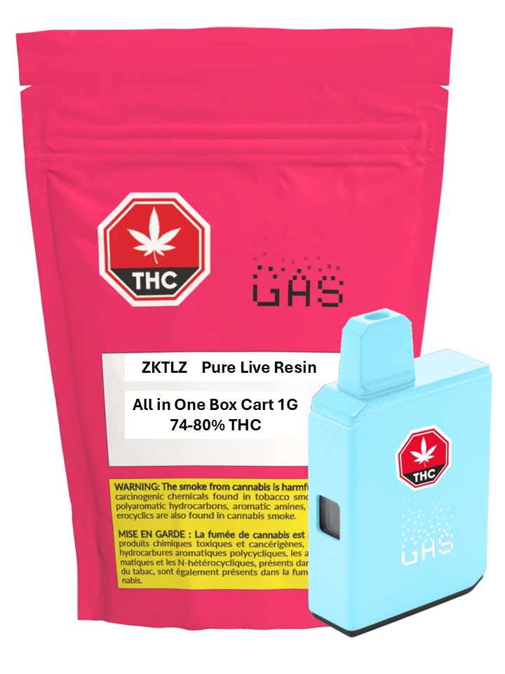 GAS ZKTLZ Pure Live Resin All in One Disposable 1g