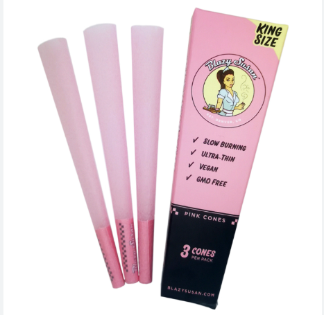 Blazy Susan - King Size Cones - 3pk - Purple