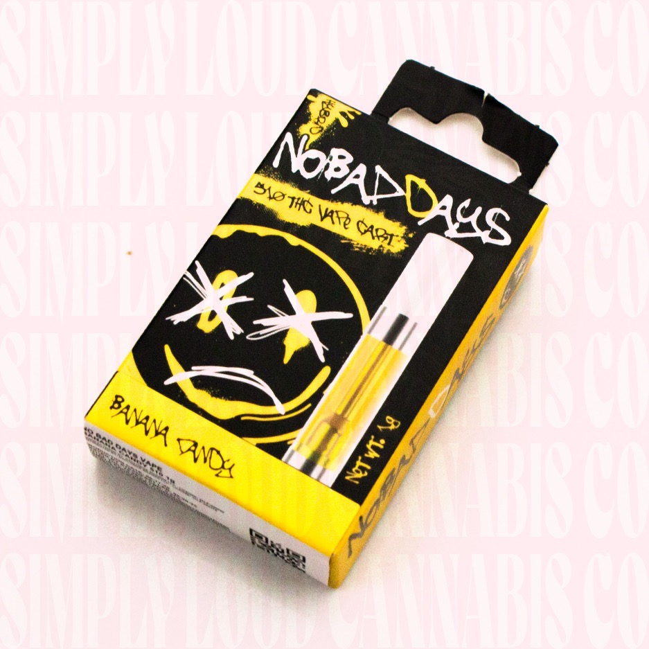 No Bad Days: Banana Candy Vape Cart