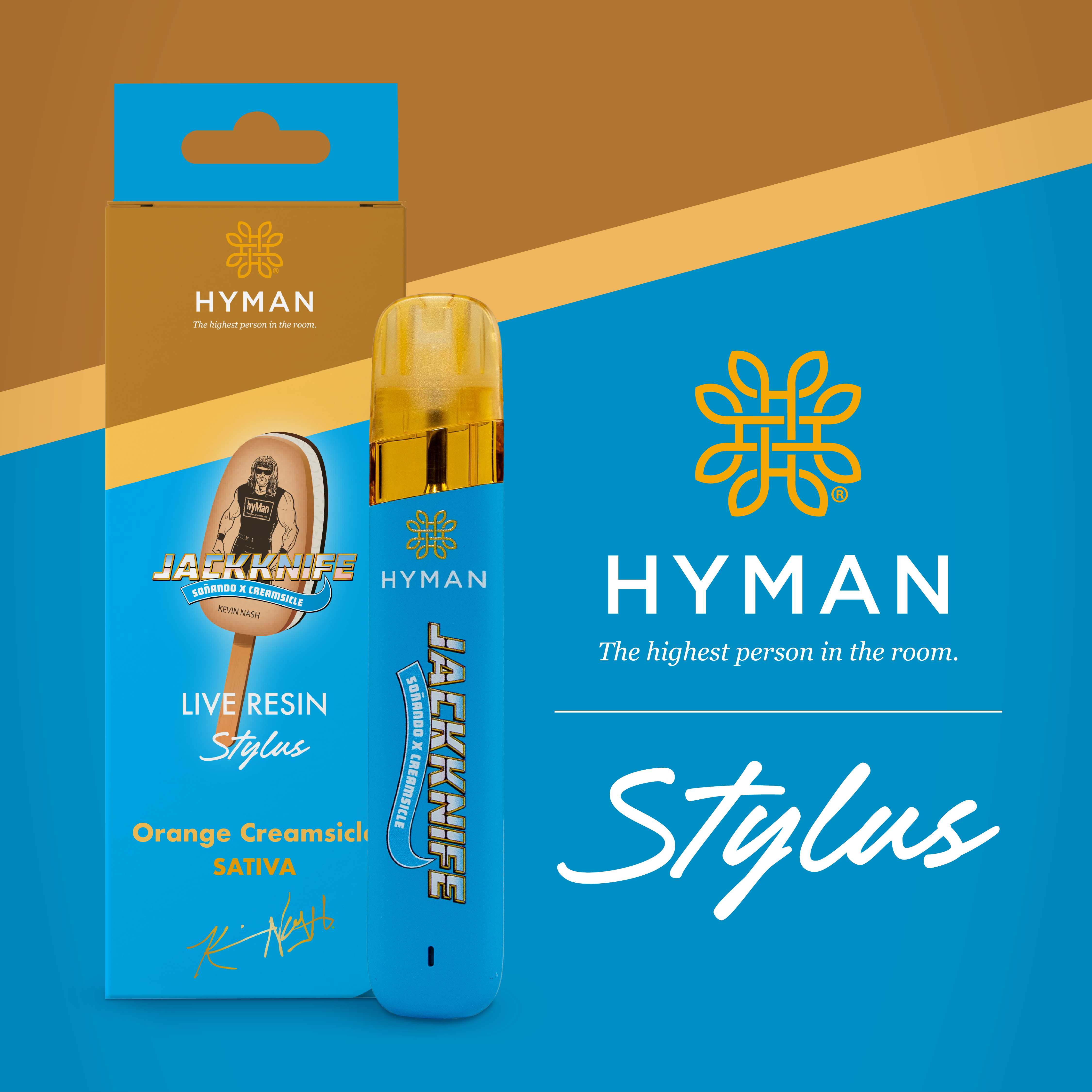 HYMAN - 1G Live Resin Stylus Disposable - Jack Knife