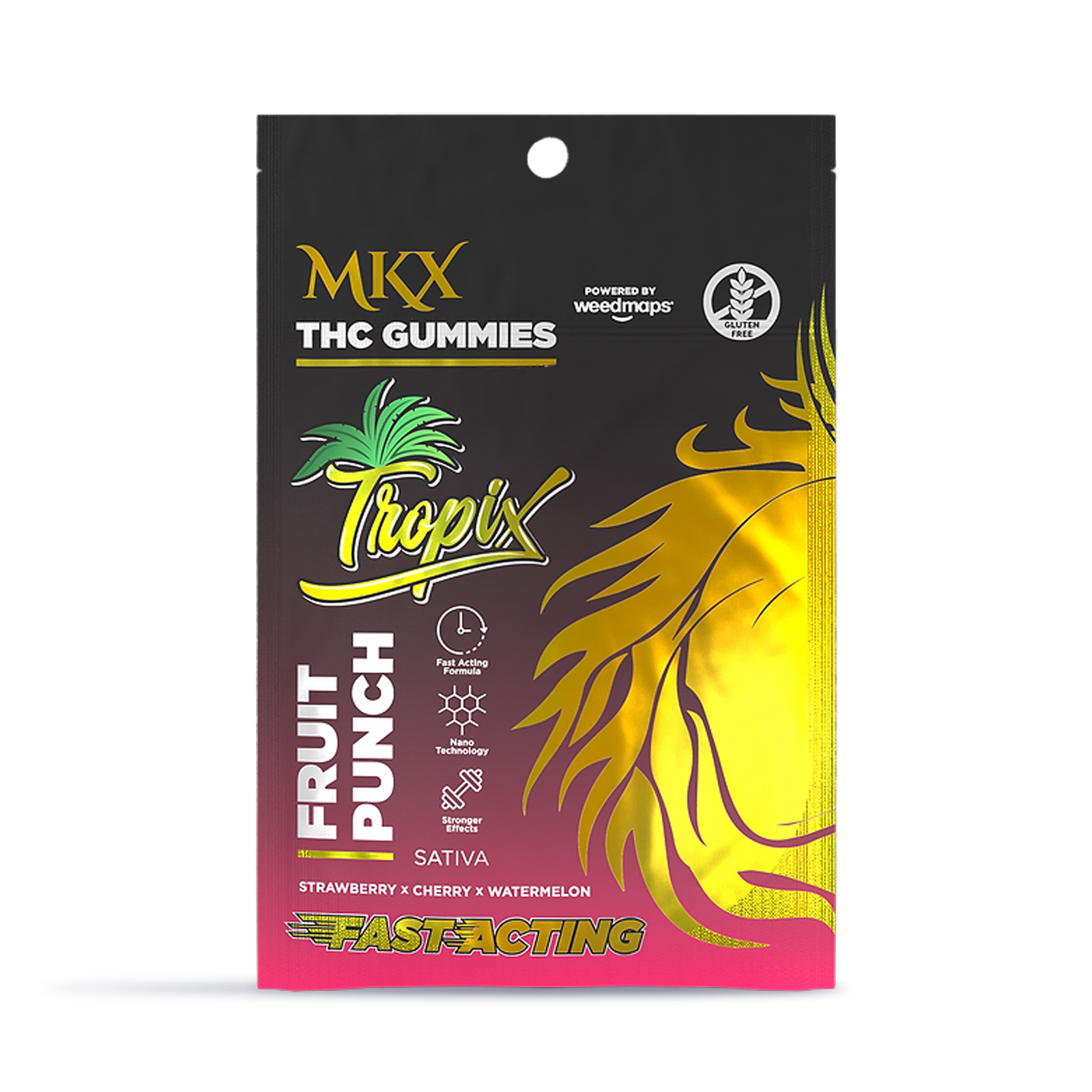Tropix Fruit Punch Gummies | 200mg
