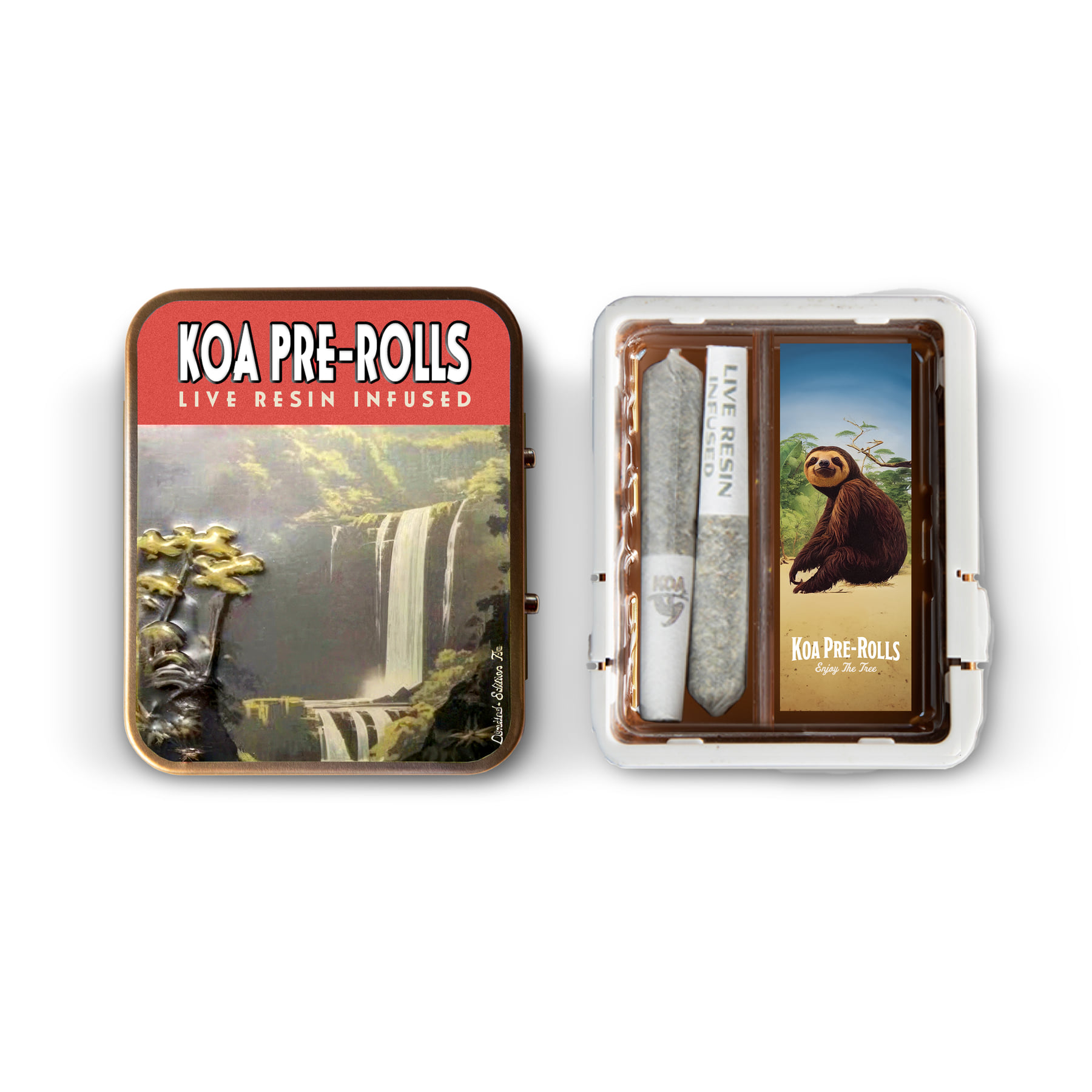 Spritzer Indica Live Resin Infused Pre-Rolls | 2 x 0.35g