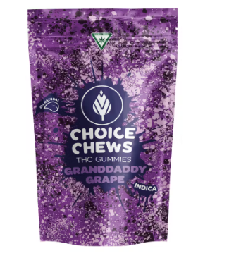 Choice: Granddaddy Grape 200MG Gummies (I)