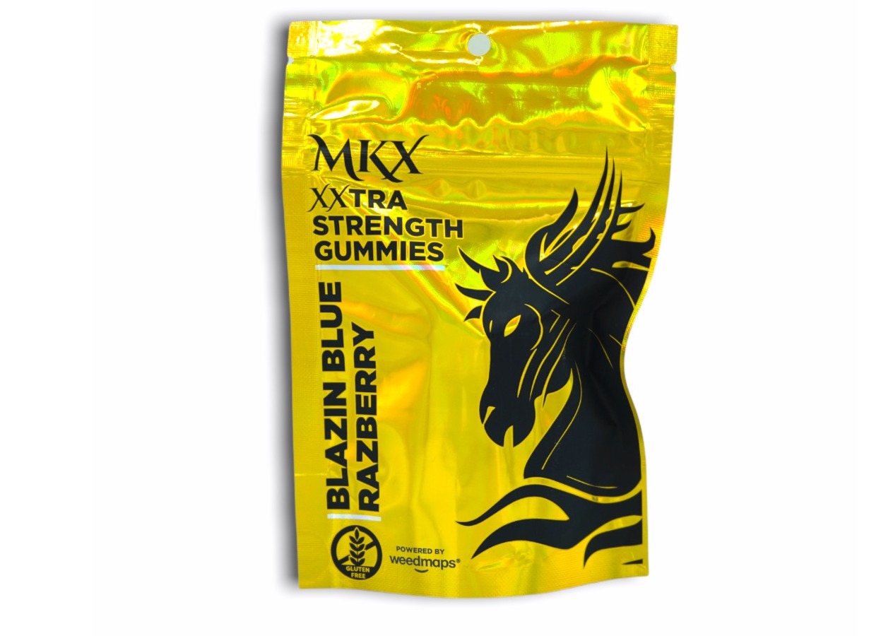 MKX - Gummies - 200mg - Super Sour Blazin Blue Razberry