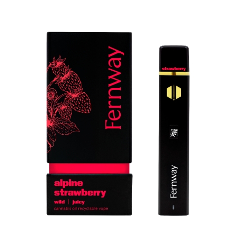 Fernway Vape Traveler 1g Distillate- Alpine Strawberry