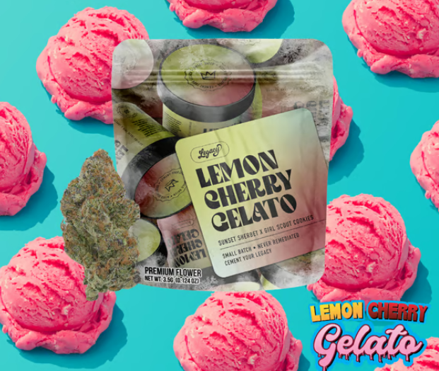 Lemon Cherry Gelato - Premium Flower