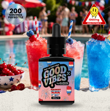 Good Vibes | Rocket Pop Syrup | 1000mg