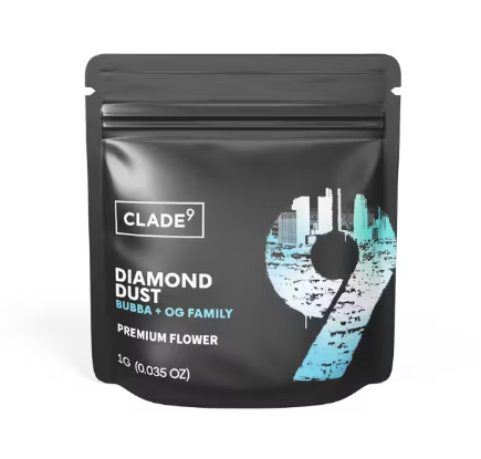 Clade 9 -  Diamond Dust - 1g Premium Flower