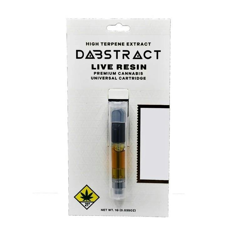 Dabstract Jack Herer (Sativa) 1g Live Resin Cartridge