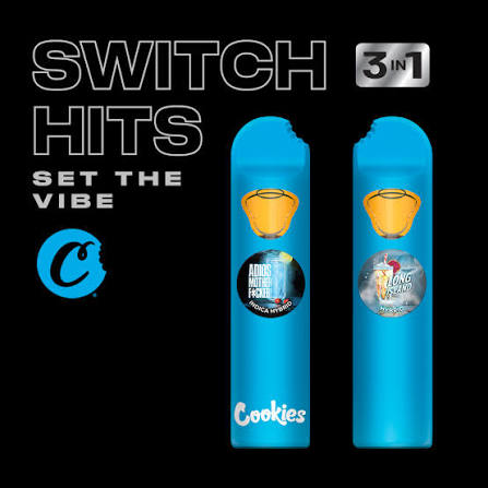 (3 in 1) Disposable - AMF + Long Island - Cookies - REC