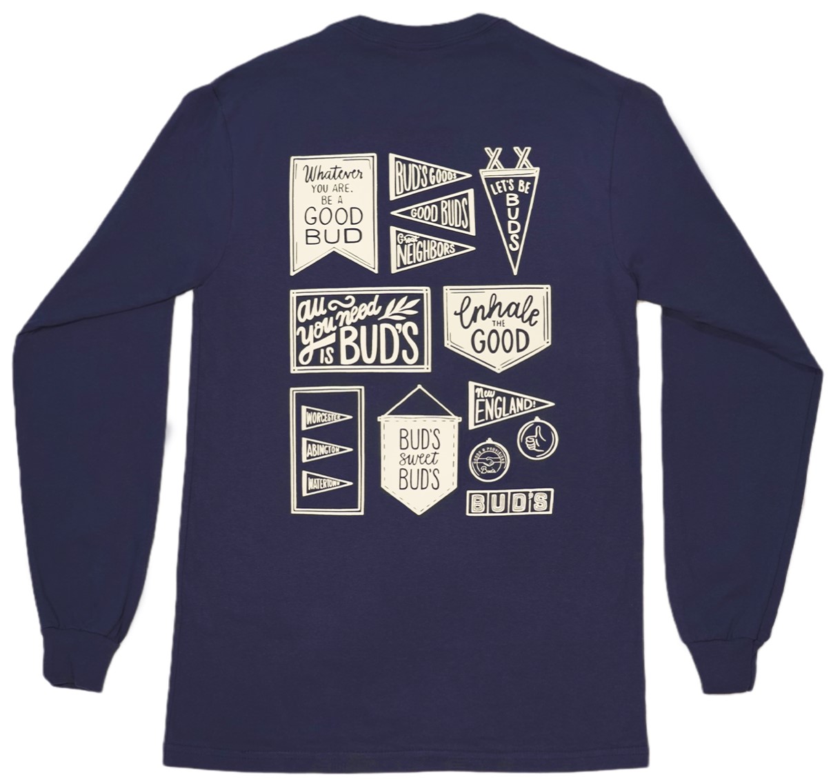 Pennant Navy Long Sleeve Medium