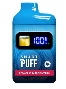 Cannalicious | Strawberry Trainwreck | Smart Puff | AIO