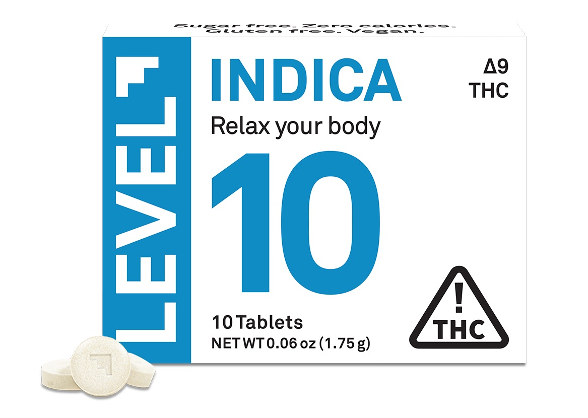 PROTAB INFUSED TABLETS INDICA 100MG 10-PACK LEVEL M{281} N{101}