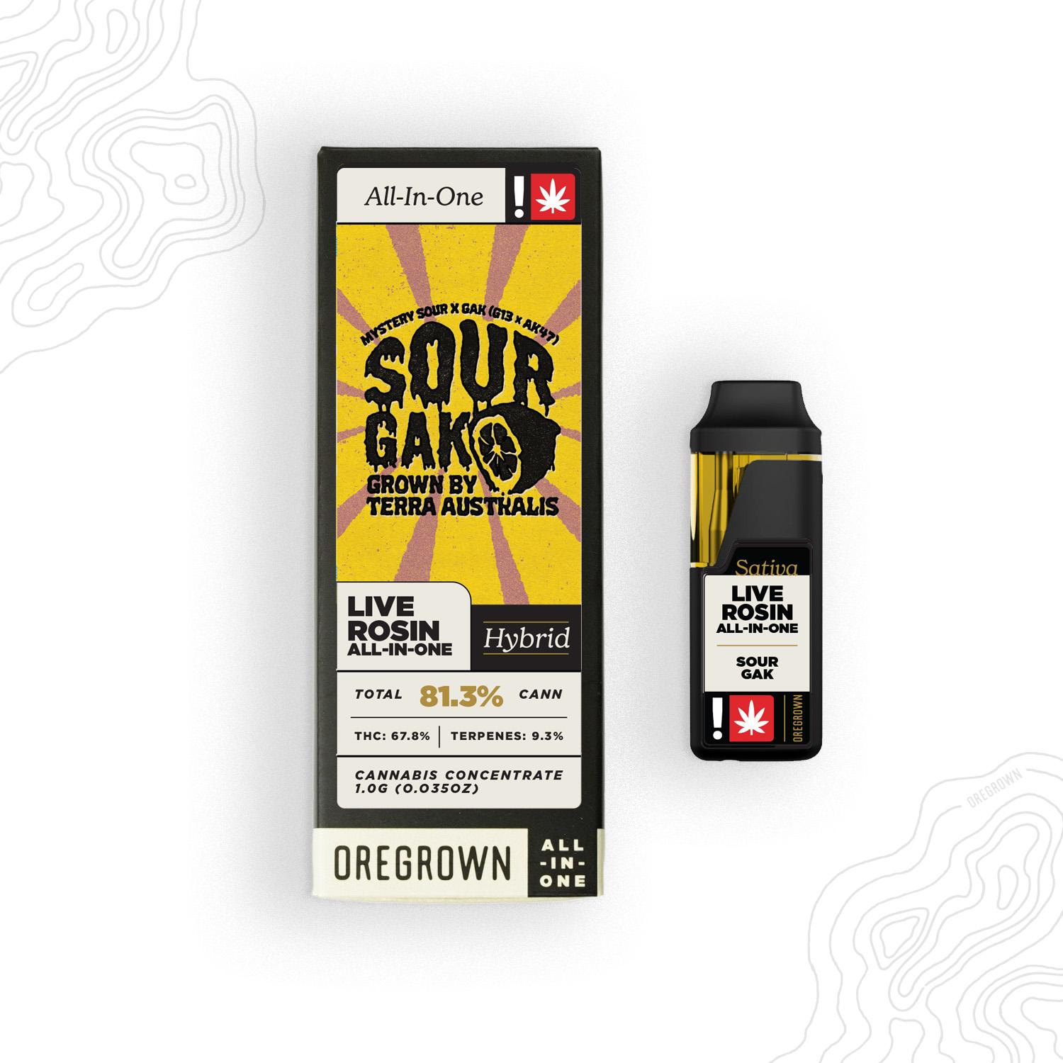 Sour Gak | Live Rosin All-In-One | 1g