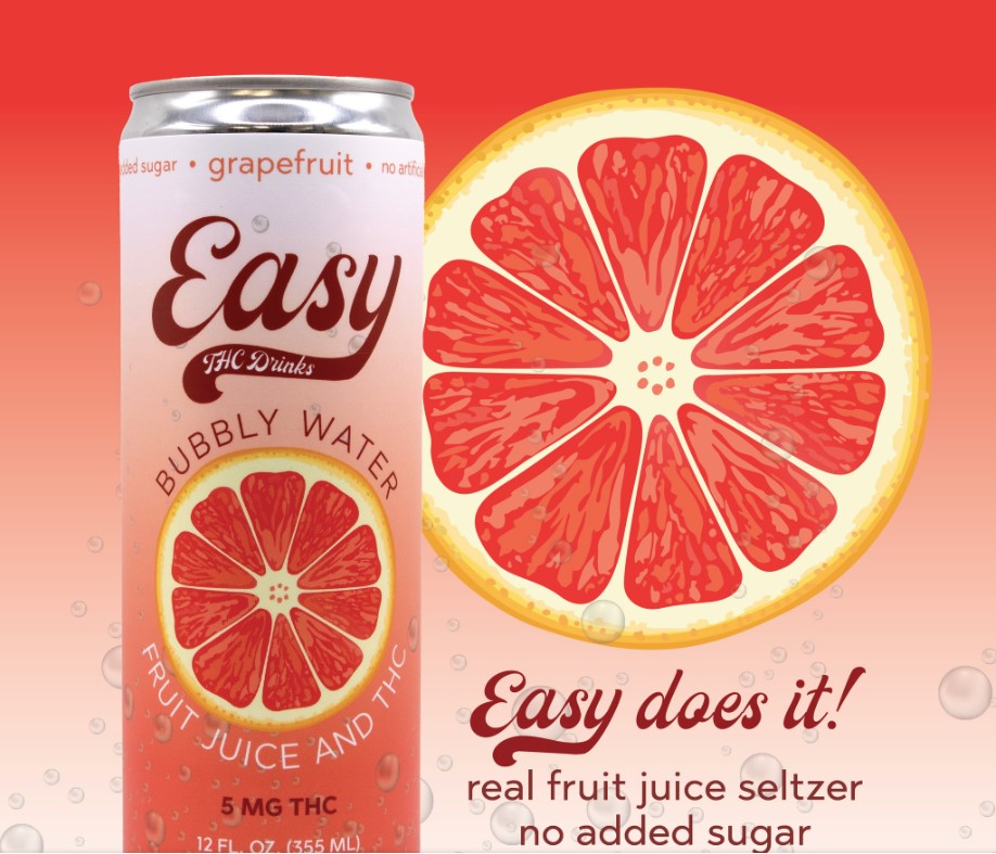 Grapefruit Bubbly Water