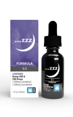 Drops | Zzz Lavender | CBD:CBN | w/ Natural CBN