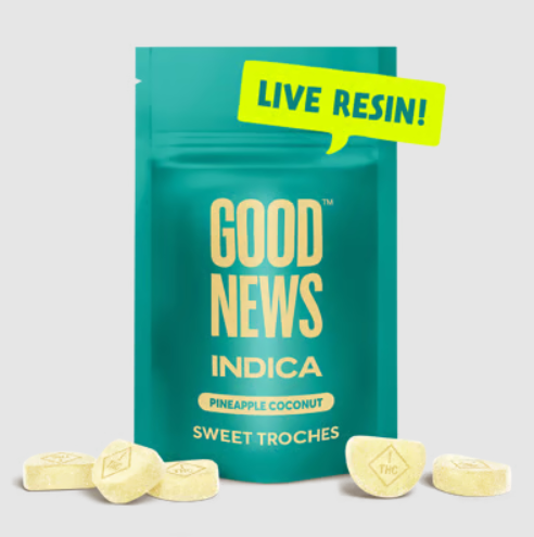 Pineapple Coconut 10mg | 10ct Live Resin Troches