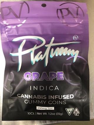 PVG Grape Gummies 200mg