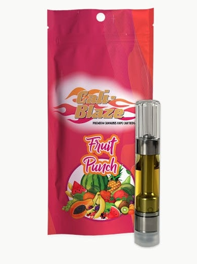 Cali Blaze 1g Vape (510) - Fruit Punch