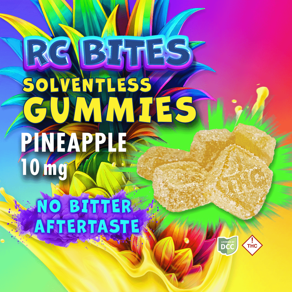 Pineapple Solventless Gummies (10Pk)